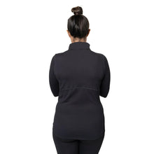 Women's Midweight Quarter Zip Base Layer Top with Moisture-Wicking Performance