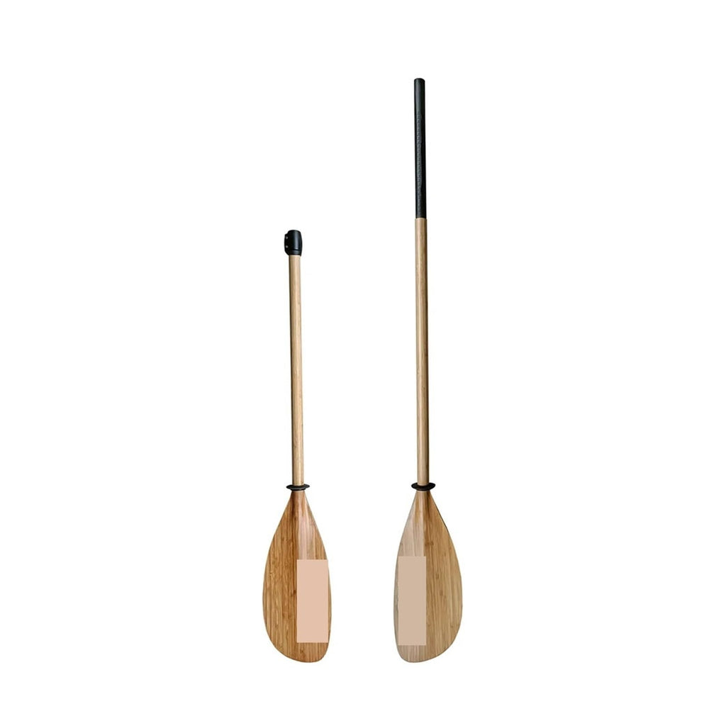 2-Piece Carbon Fiber Kayak Paddle with Bamboo Blades