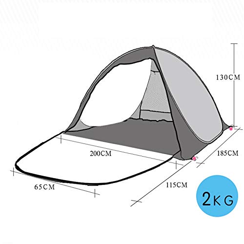 Pop-Up Beach Sun Shelter Tent with UPF 50+ UV Protection