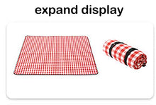 3-Layer Extra Large Waterproof Picnic Blanket, Foldable Sandproof Beach Mat, 200 × 300 cm