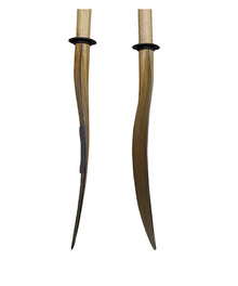2-Piece Carbon Fiber Kayak Paddle with Bamboo Blades