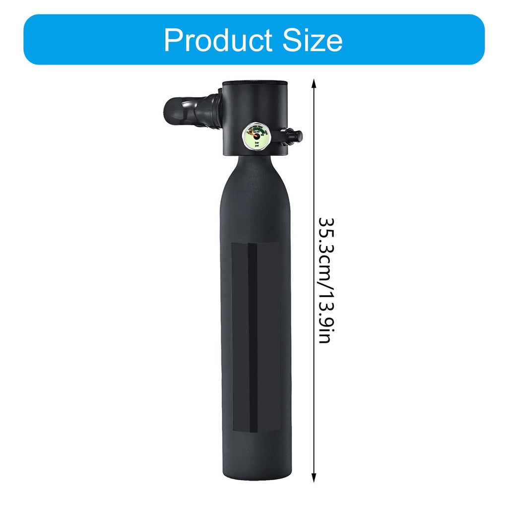 Portable Scuba Diving Tank for Underwater Breathing Training