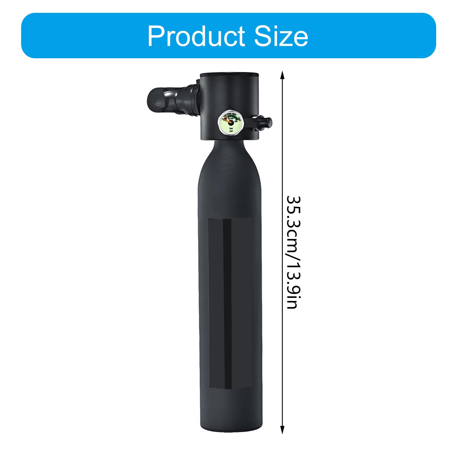 Portable Scuba Diving Tank for Underwater Breathing Training