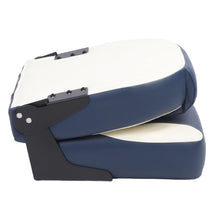 2-Piece Folding Marine Boat Seats with High-Back Foam Padding