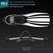 Stainless Steel Spring Fin Straps for Scuba Diving Fins