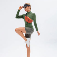 Women's Thermal Fleece Quarter Zip Long Sleeve Running & Golf Shirt