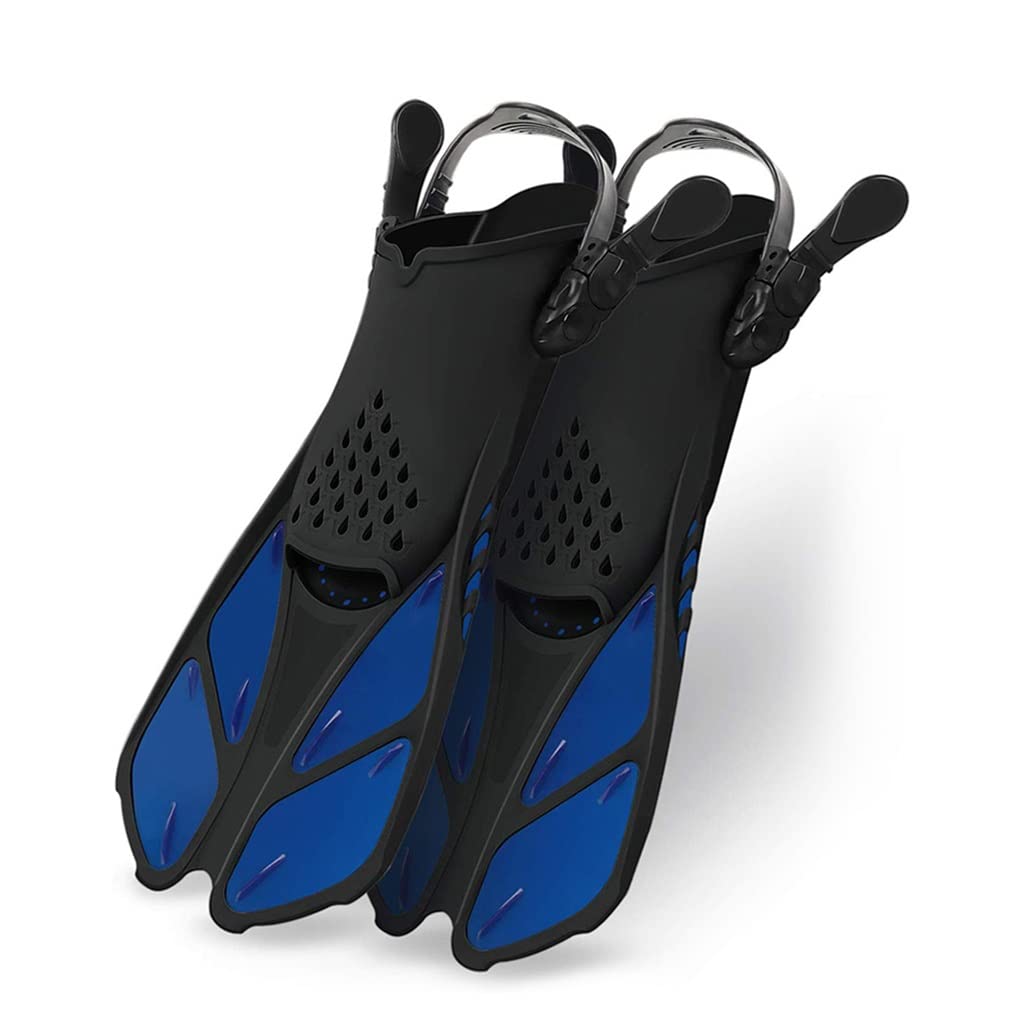 Adjustable Swim Fins for Adults & Kids Beginners