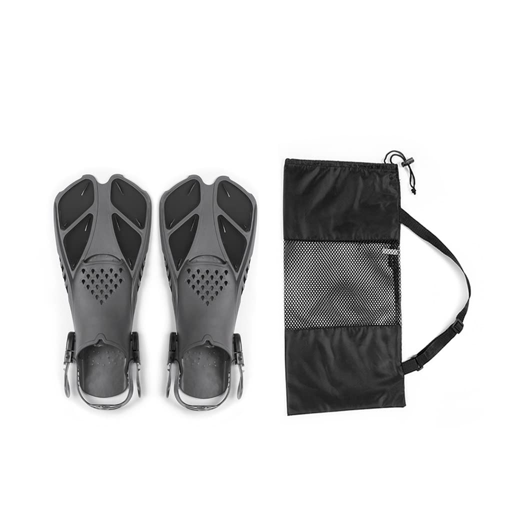 Adjustable Swim Fins for Adults & Kids Beginners