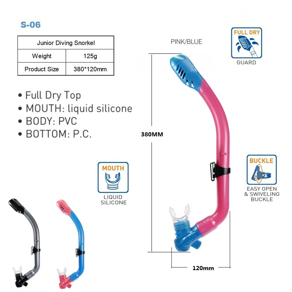 Scuba Diving Mask, Snorkel & Fins Set with Anti-Fog Goggles