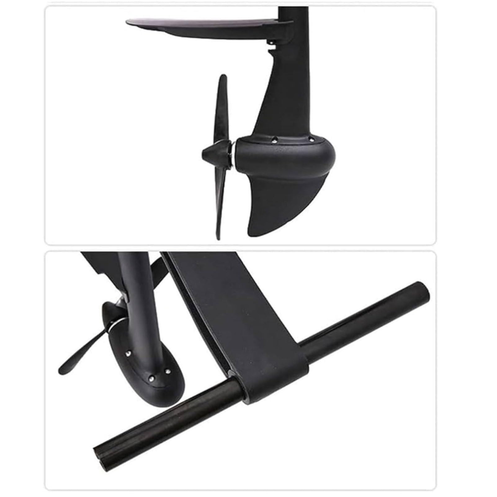 Kayak Pedal Drive System with Rudder for Inflatable Kayaks & SUPs