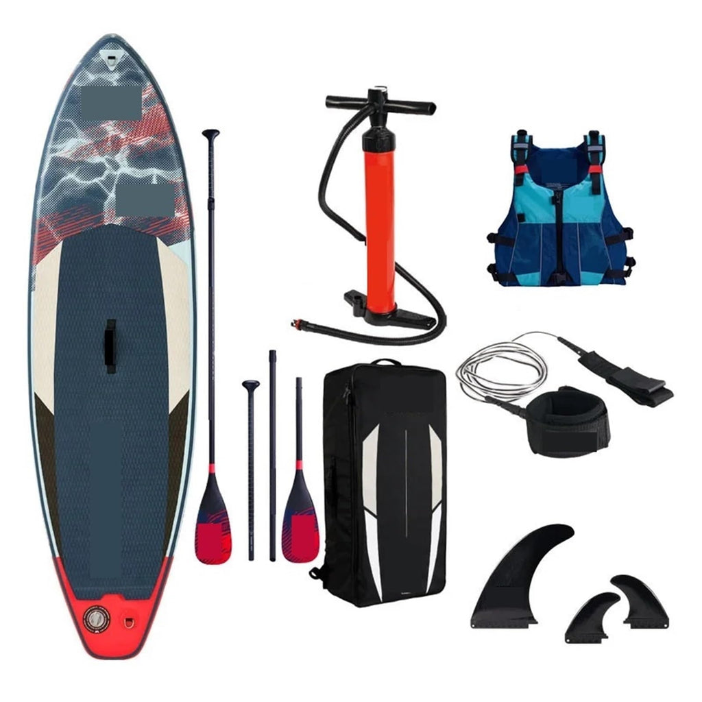 Double Layer Inflatable SUP Board 265 × 75 × 10 cm with 3-Fin System