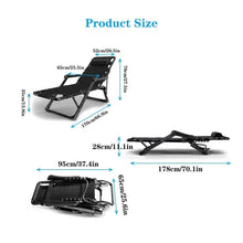 Zero Gravity Reclining Sun Lounger Chair for Outdoor & Garden