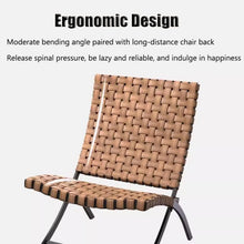 3-Piece Folding Outdoor Chairs & Table Set for Patio and Garden