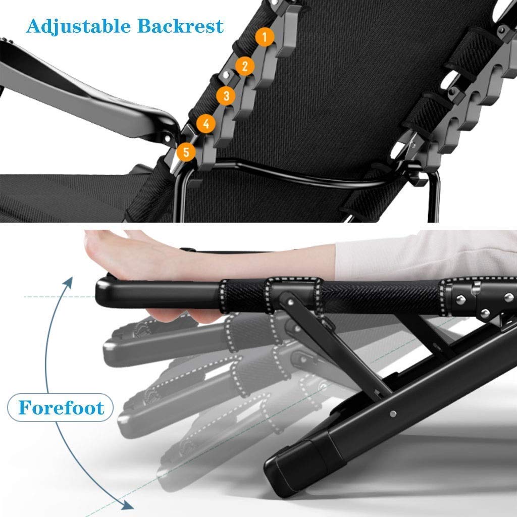 Zero Gravity Reclining Sun Lounger Chair for Outdoor & Garden