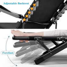 Zero Gravity Reclining Sun Lounger Chair for Outdoor & Garden