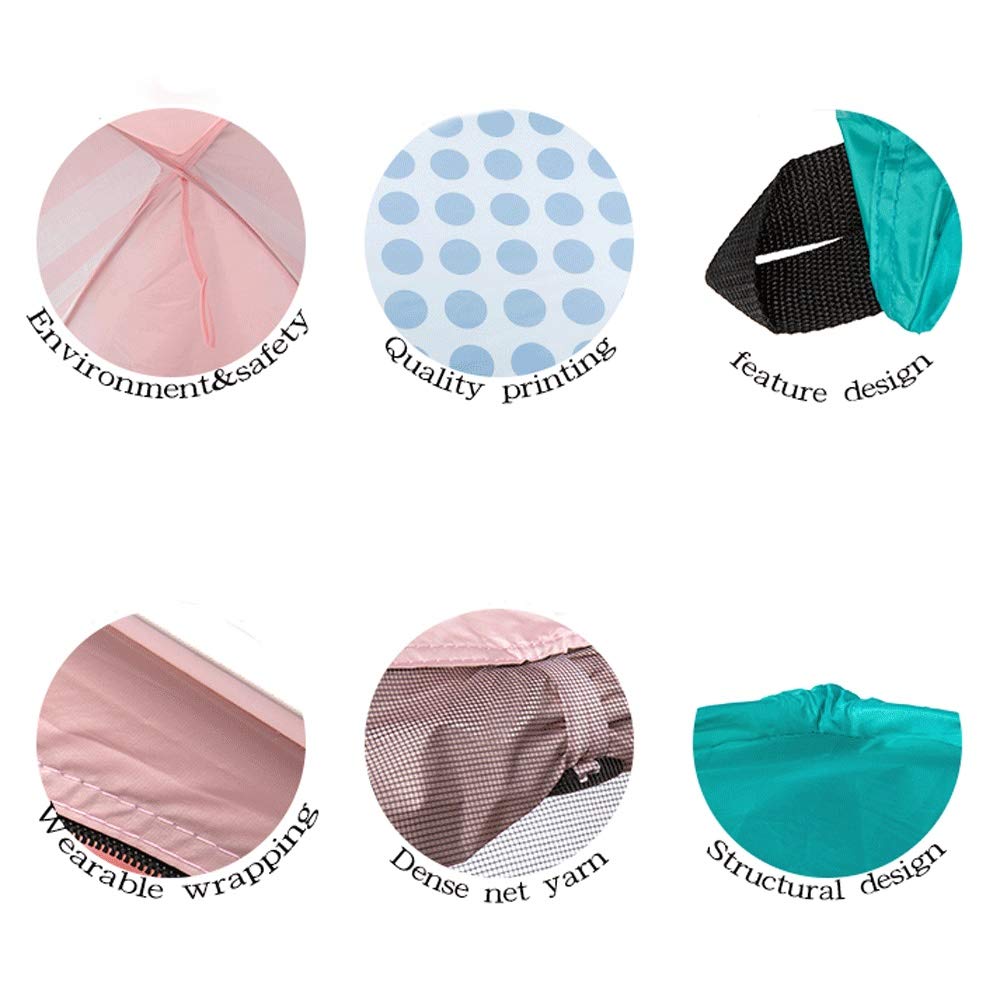 Pop-Up Beach Sun Shelter Tent with UPF 50+ UV Protection
