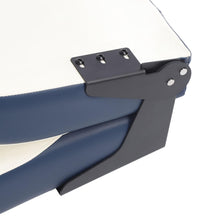 2-Piece Folding Marine Boat Seats with High-Back Foam Padding