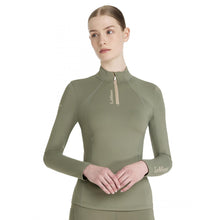 Women's Long Sleeve Thermal Base Layer Shirt for Horseback Riding