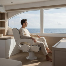 Heavy-Duty Boat Bucket Seat with Armrests for Yachts