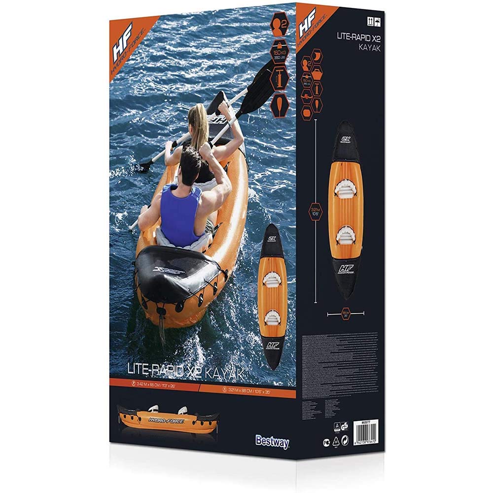 Inflatable Fishing Kayak with Aluminum Paddle