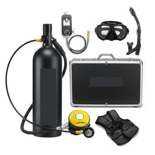 2L Scuba Tank Kit with Pressure Gauge for Diving & Snorkeling