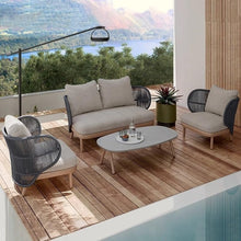 Outdoor Wicker Rattan Lounge Chair for Patio, Garden & Balcony