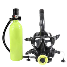 1.9L Mini Scuba Tank Kit with Diving Mask for Underwater Exploration