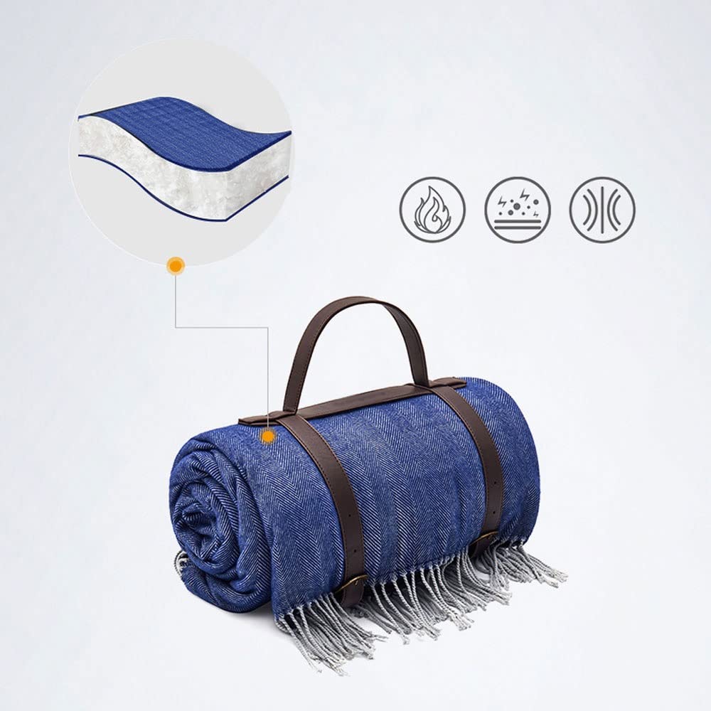 Large Waterproof Foldable Picnic Blanket for Beach, Camping & Travel