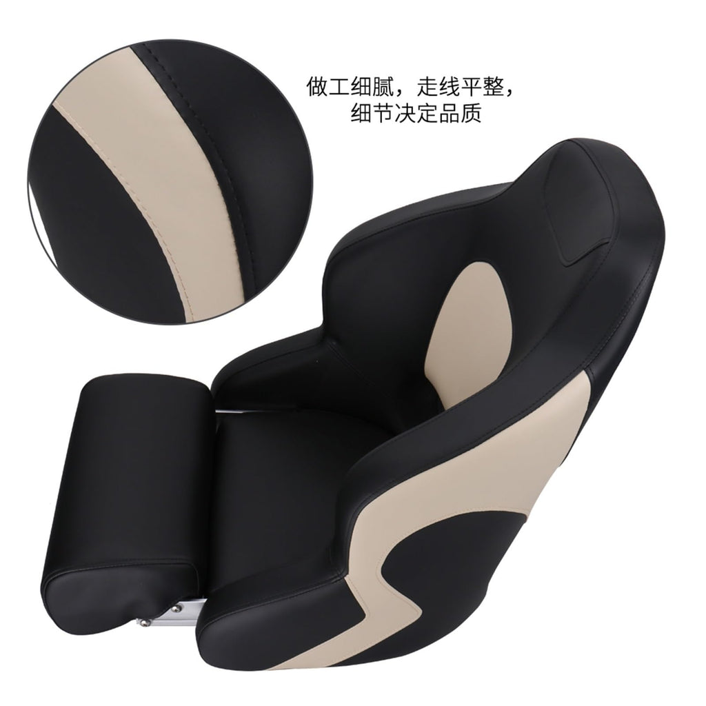 Folding Marine Fishing Boat Seat with Casting Deck Design
