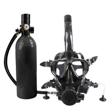 1.9L Mini Scuba Tank Kit with Diving Mask for Underwater Exploration