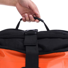 20L Waterproof Roll Top Dry Bag Backpack with Zippered Pocket