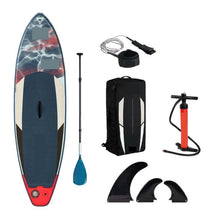 Double Layer Inflatable SUP Board 265 × 75 × 10 cm with 3-Fin System