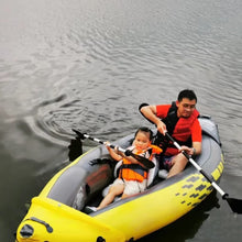 Inflatable Kayak with Aluminum Oars, Air Pump & Seat