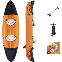 Inflatable Fishing Kayak with Aluminum Paddle