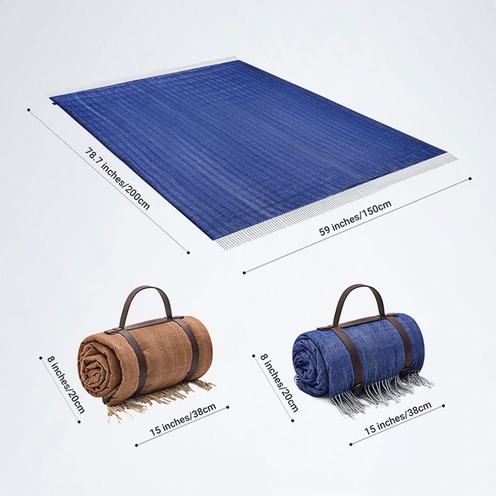 Large Waterproof Foldable Picnic Blanket for Beach, Camping & Travel