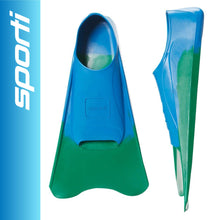 Swim Training Set with Hand Paddles & Short Blade Fins