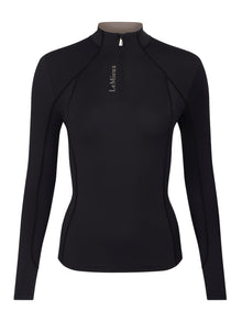 Women's Long Sleeve Thermal Base Layer Shirt for Horseback Riding