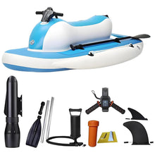 2-in-1 Electric Underwater Scooter & Inflatable Jet Ski 700W 11 km/h