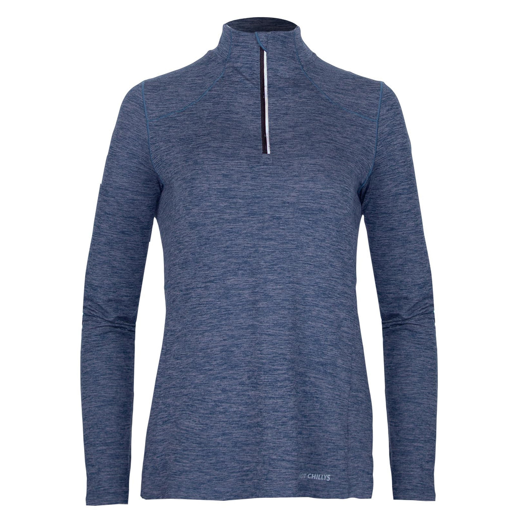 Women's Midweight Quarter Zip Base Layer Top with Moisture-Wicking Performance