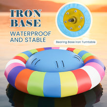 6-Person Inflatable Towable Water Tube with Electric Pump