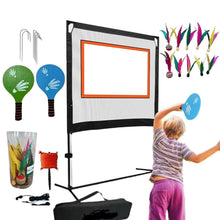 Portable Multi-Sport Paddle Game Set with Carry Bag for Indoor & Outdoor Play