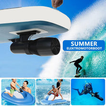 2-in-1 Electric Underwater Scooter & Inflatable Jet Ski 700W 11 km/h