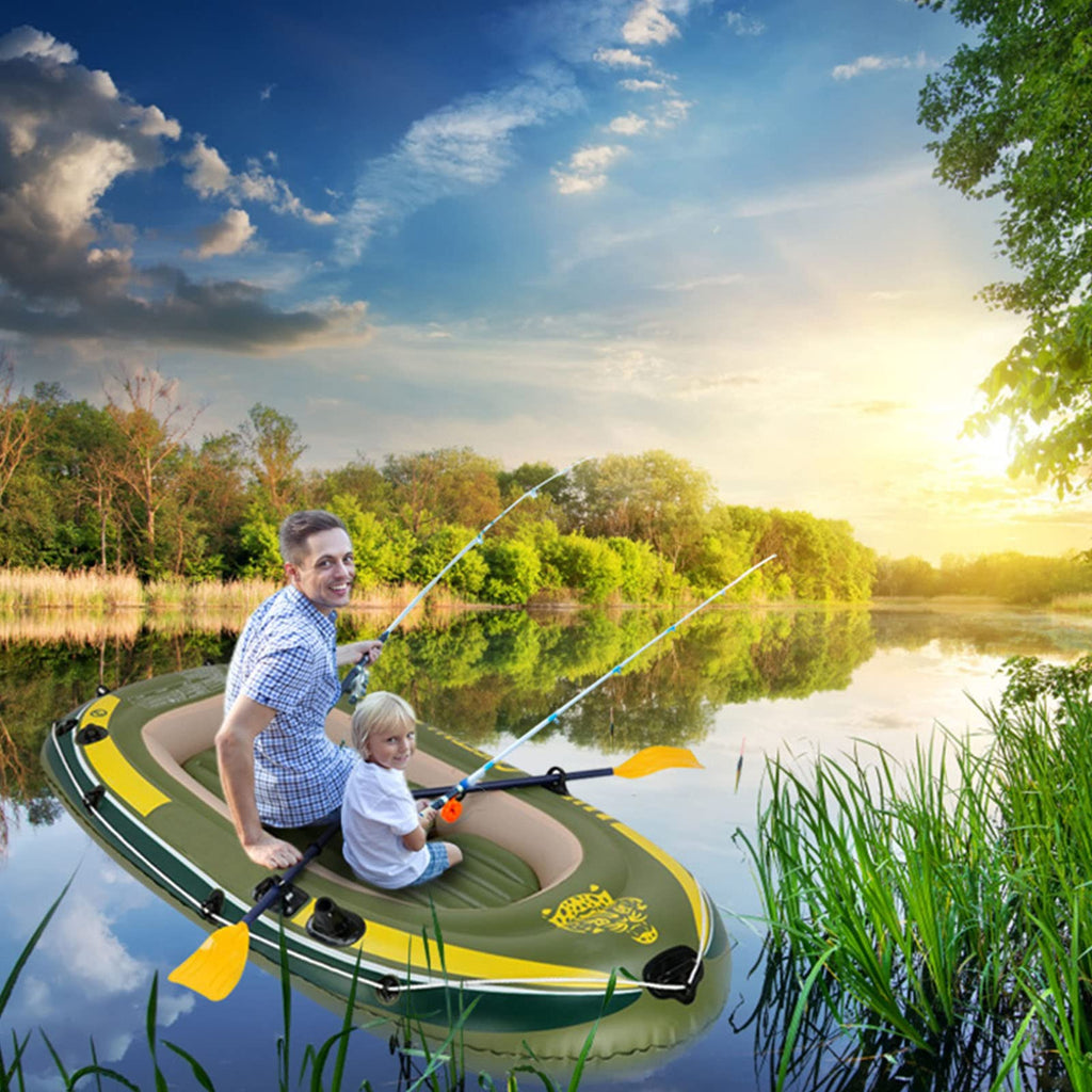 200 cm Inflatable Rubber Fishing Boat with Hard Bottom