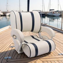 Heavy-Duty Boat Bucket Seat with Armrests for Yachts