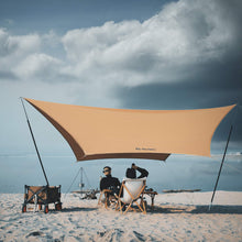 Large Beach Sun Shelter Tent for 6+ People, 165 × 95 in