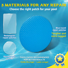 Inflatable Repair Patch Kit for Air Mattresses, Pool Liners, Hot Tubs, Tents & Inflatables