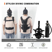 1.9L Mini Scuba Tank Kit with Diving Mask for Underwater Exploration