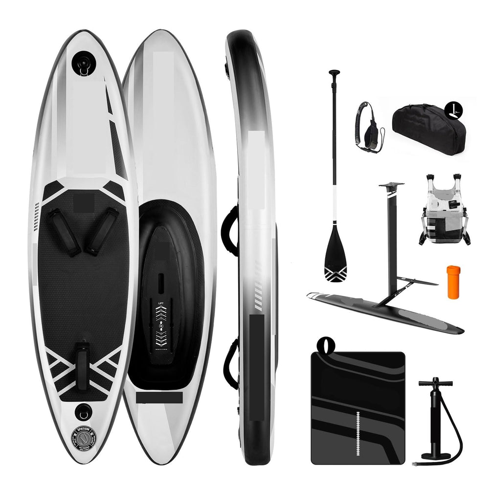 Inflatable Downwind SUP Board with Paddle & Foil (112L/124L/135L/150L)