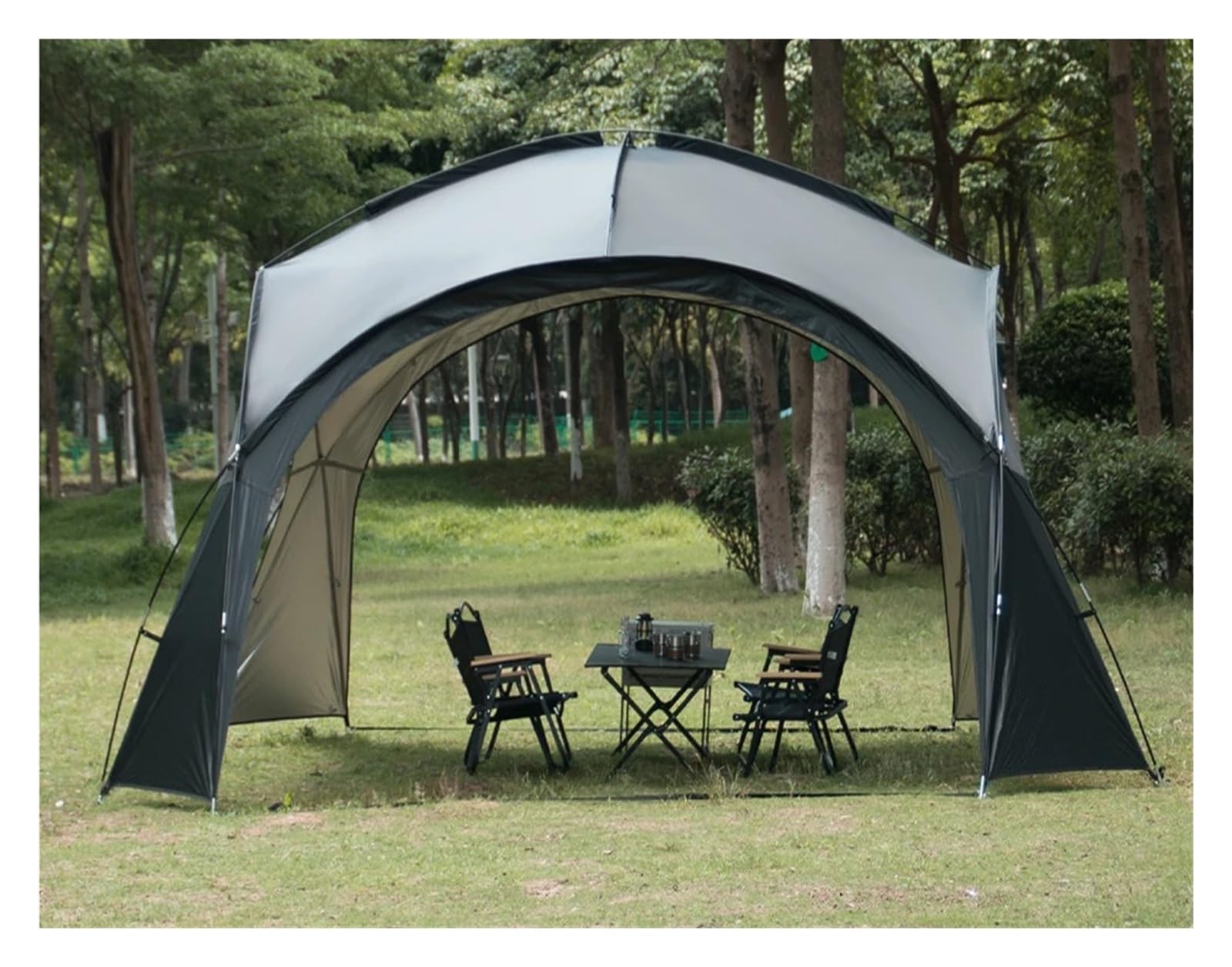 Large Waterproof Camping Tent for 4–10 People, 210D Oxford Sun Shelter