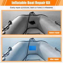 Inflatable Paddle Board Repair Kit with TPU & PVC Patches, Glue, Valve Wrench and Applicator